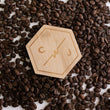 Load image into Gallery viewer, CWJ Wooden Coaster (single)

