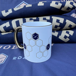 Gold Hex Mug